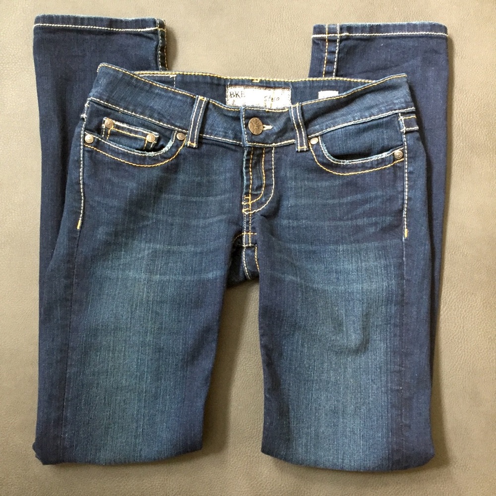 BKE Denim Stella Strait leg Jeans.